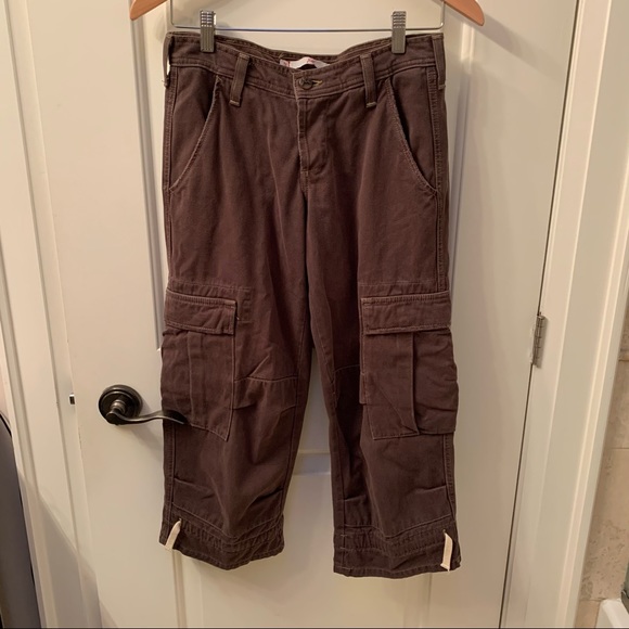 Joie brown cargo pants - Picture 2 of 10